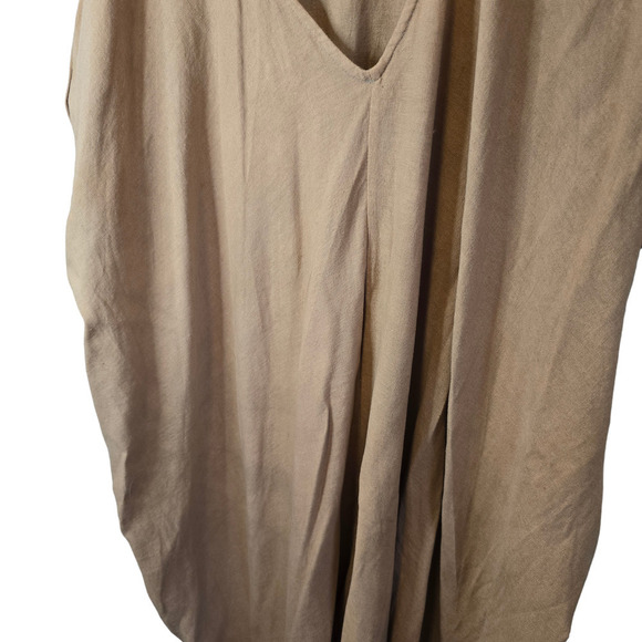 NWOT Mccullough Classic Easy Fit Pull Over Dress Caftan Mrs. Roper Size Medium - Picture 4 of 7